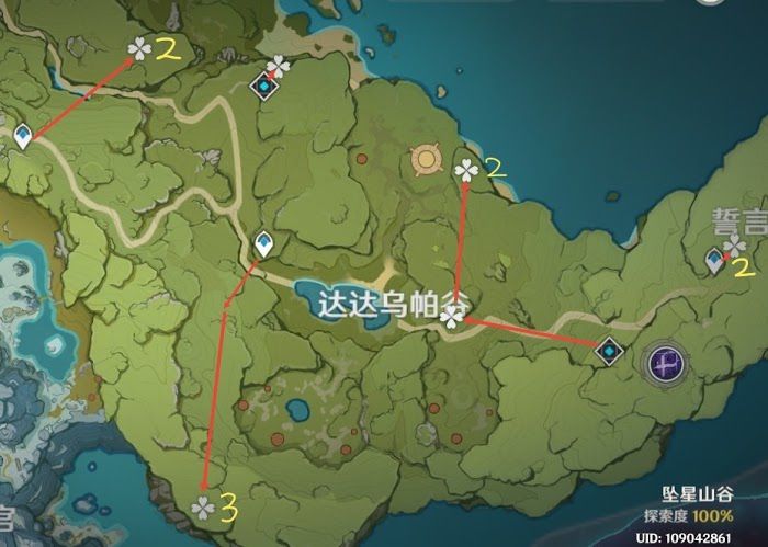 原神 (Genshin Impact) 蒲公英籽快速採集攻略