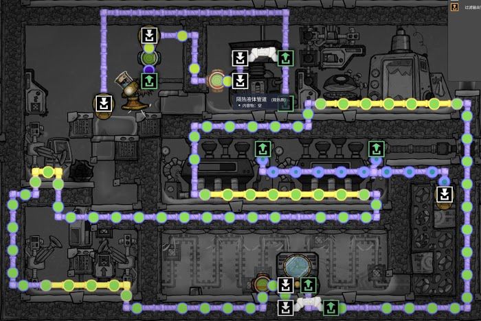 缺氧 (Oxygen Not Included) 眼冒金星DLC貧鈾相變煉鎢模組圖解