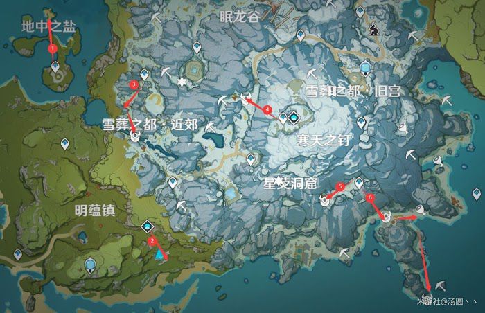原神 (Genshin Impact) 高收益刷怪路線分享