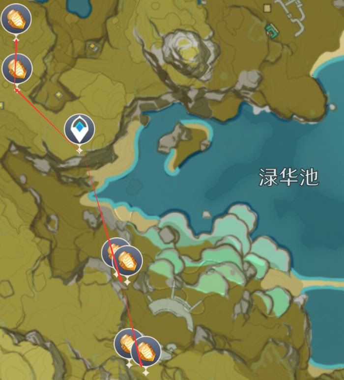 原神 (Genshin Impact) 石珀採集路線方法