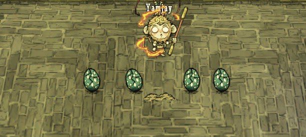 飢荒 (Don't Starve) 高腳鳥蛋孵化教學