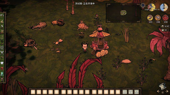 飢荒 (Don't Starve) 哈姆雷特穿越巨人國與海難方法