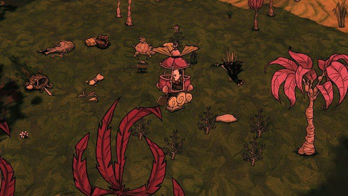 飢荒 (Don't Starve) 哈姆雷特穿越巨人國與海難方法