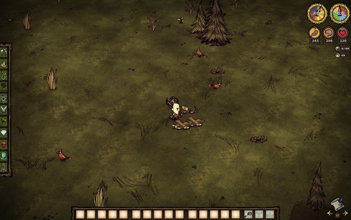 飢荒 (Don't Starve) 人物饑餓值、SAN值等屬性解析