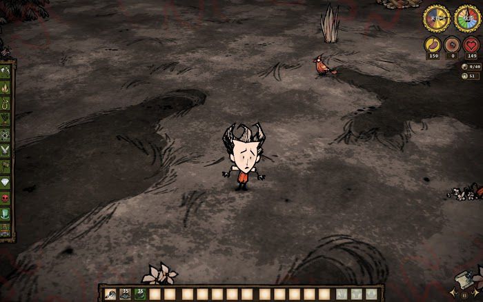 飢荒 (Don't Starve) 人物饑餓值、SAN值等屬性解析