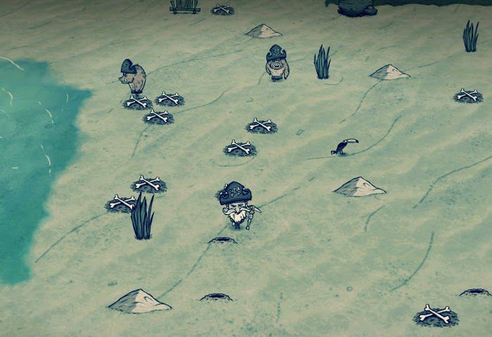 飢荒 (Don't Starve) 海難船長生存技巧