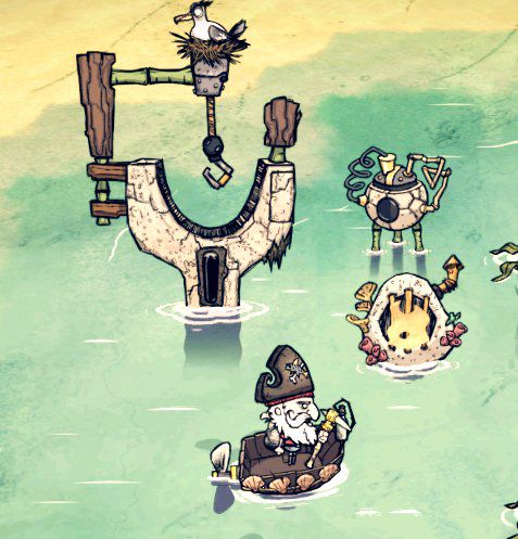 飢荒 (Don't Starve) 海難船長生存技巧