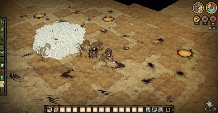 飢荒 (Don't Starve) 連線版超密集觸手自動刷龍蠅教學