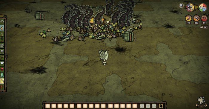 飢荒 (Don't Starve) 連線版超密集觸手自動刷龍蠅教學
