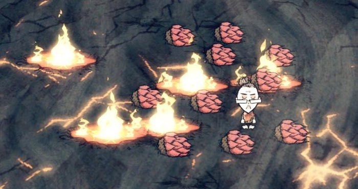飢荒 (Don't Starve) 海難火山特點與道具物品介紹