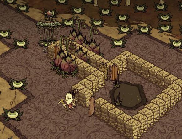 飢荒 (Don't Starve) 刷葉肉農場制作圖文教學