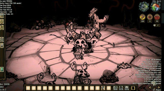 飢荒 (Don't Starve) 連線版食人花無傷擊殺夢魘BOSS教學