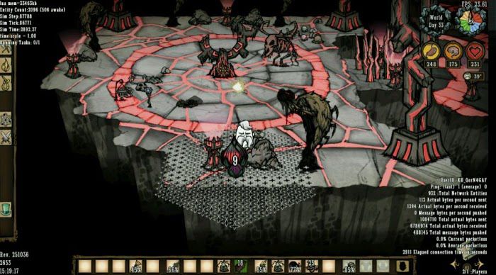 飢荒 (Don't Starve) 連線版食人花無傷擊殺夢魘BOSS教學