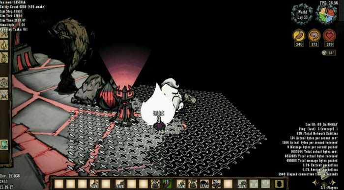 飢荒 (Don't Starve) 連線版食人花無傷擊殺夢魘BOSS教學