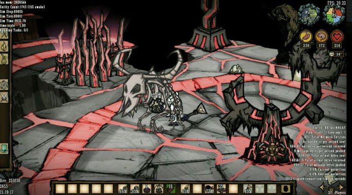 飢荒 (Don't Starve) 連線版食人花無傷擊殺夢魘BOSS教學