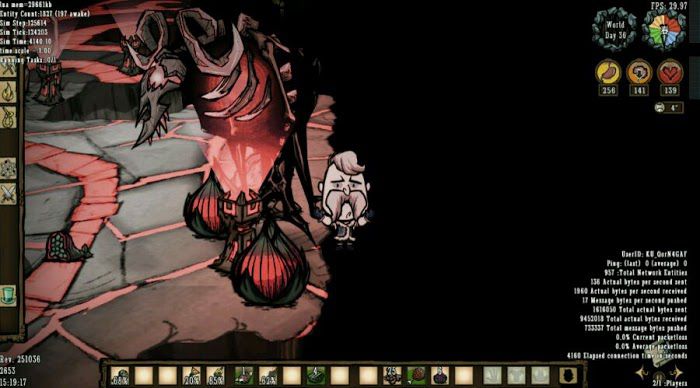 飢荒 (Don't Starve) 連線版食人花無傷擊殺夢魘BOSS教學