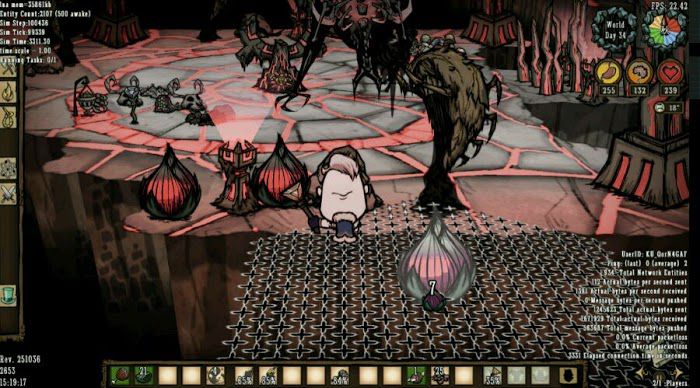 飢荒 (Don't Starve) 連線版食人花無傷擊殺夢魘BOSS教學