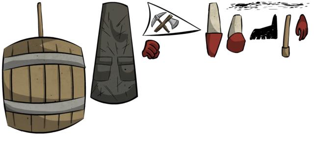 飢荒 (Don't Starve) 未採用道具與外觀介紹