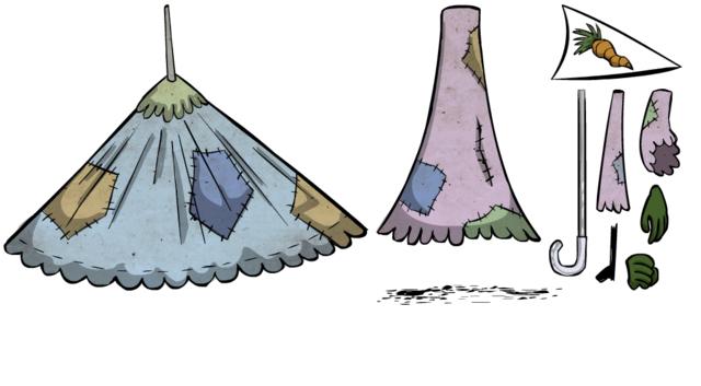 飢荒 (Don't Starve) 未採用道具與外觀介紹
