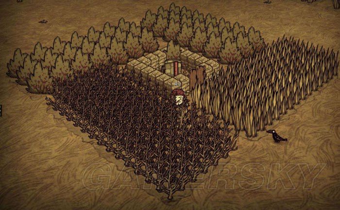 飢荒 (Don't Starve) 基地選址與建家佈局圖文攻略
