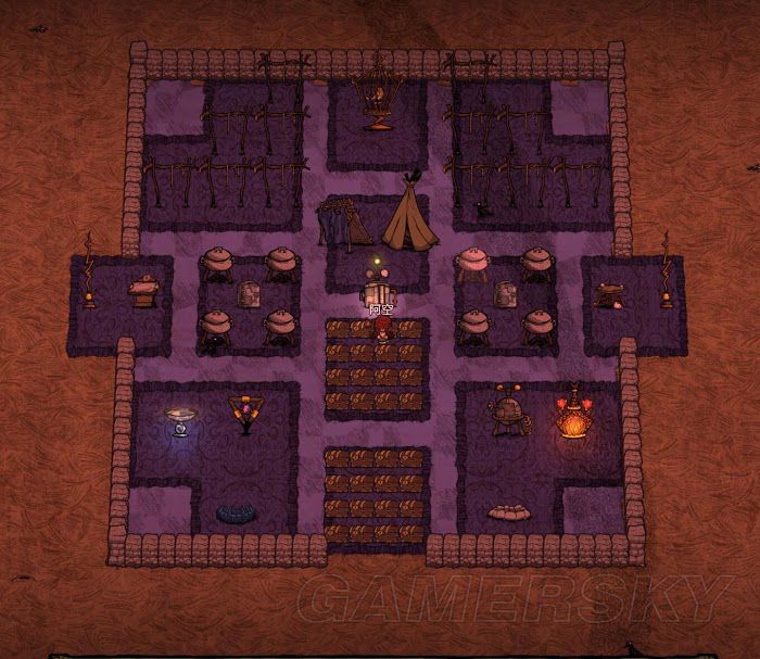 飢荒 (Don't Starve) 基地選址與建家佈局圖文攻略