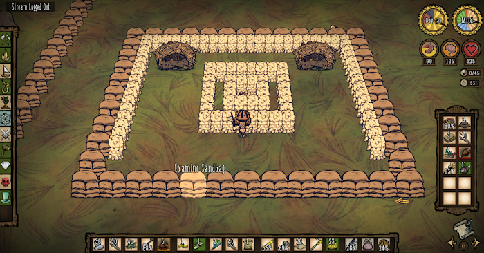 飢荒 (Don't Starve) 海難精美基地佈局圖與猴子刷肉方法