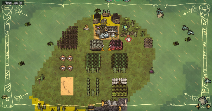 飢荒 (Don't Starve) 海難精美基地佈局圖與猴子刷肉方法 圖7