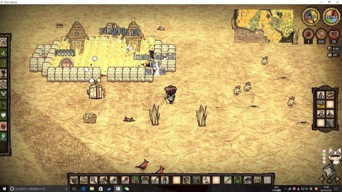 飢荒 (Don't Starve) 小型刷肉機制作方法