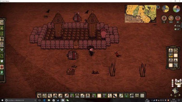 飢荒 (Don't Starve) 小型刷肉機制作方法