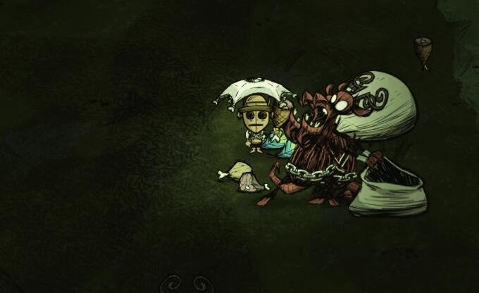 飢荒 (Don't Starve) 最快刷小偷背包方法