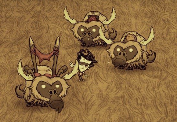 飢荒 (Don't Starve) 連線版馴牛圖文教學