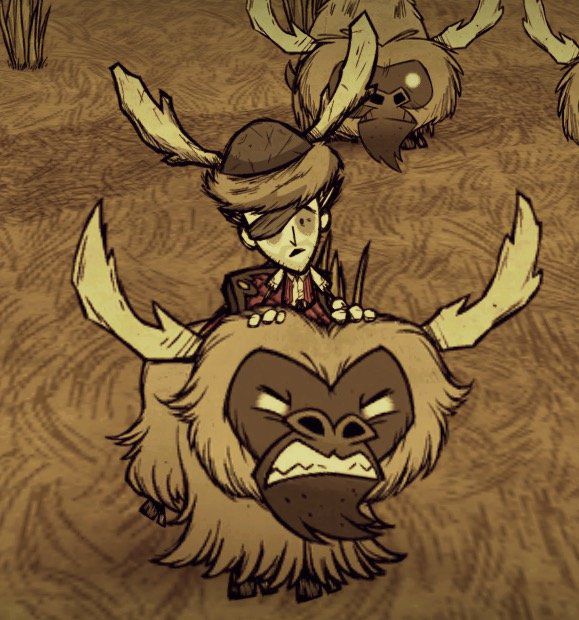 飢荒 (Don't Starve) 連線版馴牛圖文教學