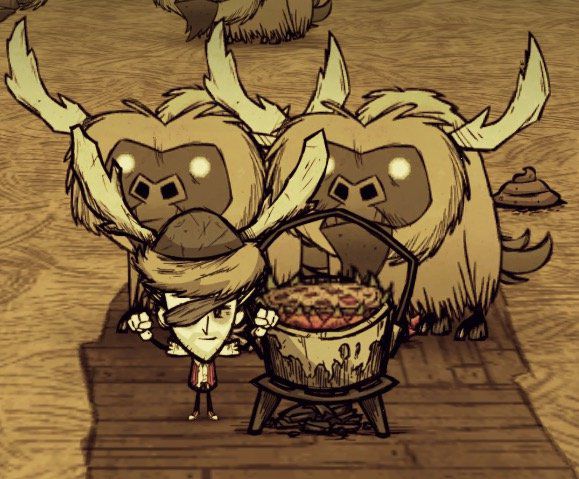 飢荒 (Don't Starve) 連線版馴牛圖文教學