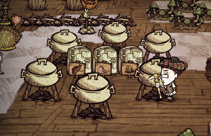 飢荒 (Don't Starve) 月台基地建設佈局攻略