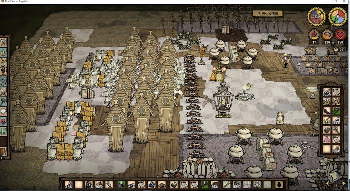 飢荒 (Don't Starve) 月台基地建設佈局攻略
