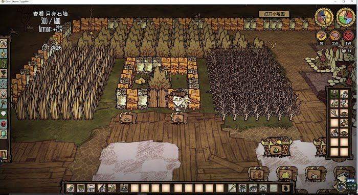 飢荒 (Don't Starve) 月台基地建設佈局攻略
