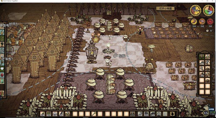飢荒 (Don't Starve) 月台基地建設佈局攻略
