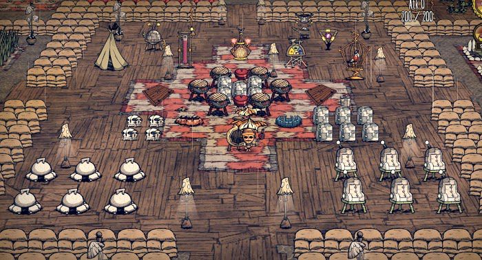 飢荒 (Don't Starve) 連線版實用基地佈局圖與技巧