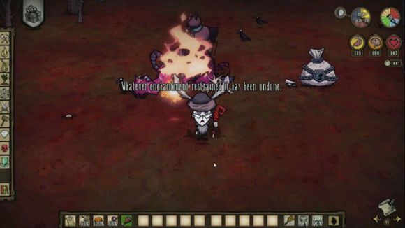 飢荒 (Don't Starve) 傳送權杖BUG擊殺克勞斯圖文教學