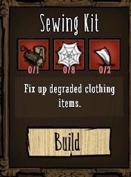 飢荒 (Don't Starve) 精神值恢復與道具製作方法