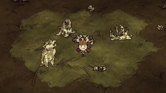 飢荒 (Don't Starve) 連線版月石底盤防守戰玩法攻略