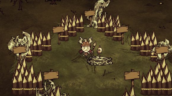 飢荒 (Don't Starve) 連線版月石底盤防守戰玩法攻略