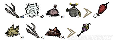 飢荒 (Don't Starve) 植物、生物材料效果與可製作物品分享