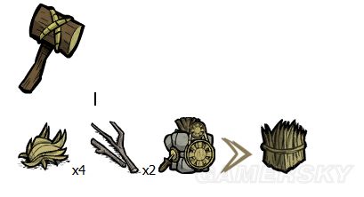 飢荒 (Don't Starve) 植物、生物材料效果與可製作物品分享