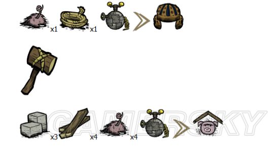 飢荒 (Don't Starve) 植物、生物材料效果與可製作物品分享