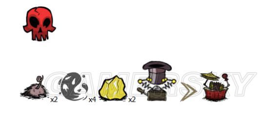 飢荒 (Don't Starve) 植物、生物材料效果與可製作物品分享