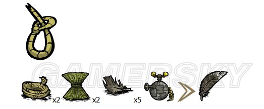 飢荒 (Don't Starve) 植物、生物材料效果與可製作物品分享