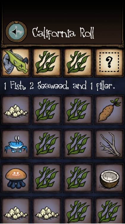 飢荒 (Don't Starve) 海難食譜大全與推薦做法分享