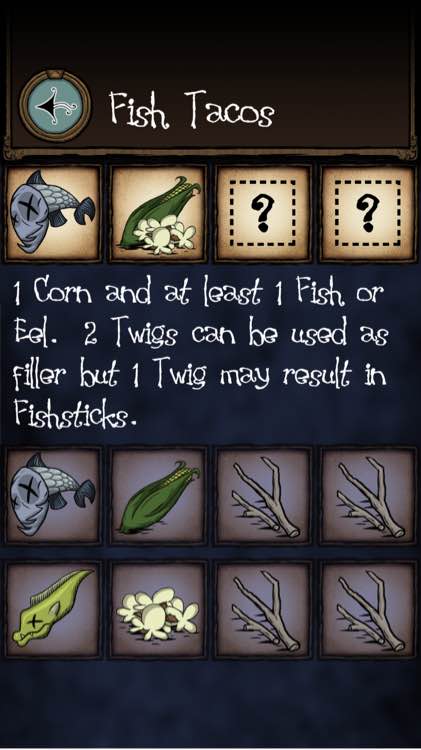飢荒 (Don't Starve) 海難食譜大全與推薦做法分享