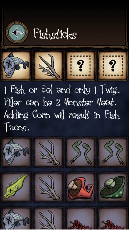 飢荒 (Don't Starve) 海難食譜大全與推薦做法分享